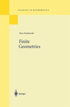 Finite Geometries - Dembowski, Peter