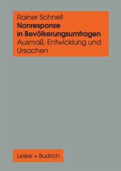 Nonresponse in Bevölkerungsumfragen - Schnell, Reinhard