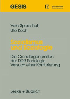 Sozialismus und Soziologie - Sparschuh, Vera; Koch, Ute