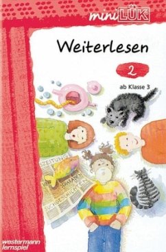 Cover Weiterlesen, neue Rechtschreibung / miniLÜK Deutsch, Tl.2
