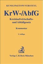 Cover Kreislaufwirtschafts- und Abfallgesetz (KrW/AbfG), Kommentar