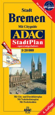 ADAC StadtPlan, spezialgefaltet Bremen