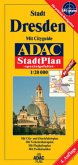 ADAC StadtPlan, spezialgefaltet Dresden