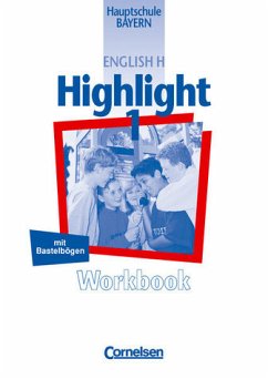 Cover Workbook / English H, Highlight, Hauptschule Bayern Bd.1