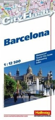 Cover Hallwag City Flash Barcelona. Barcelone. Barcellona