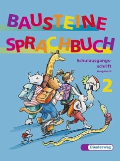Cover 2. Schuljahr, Schulausgangsschrift / Bausteine Sprachbuch, Ausgabe N, neue Rechtschreibung