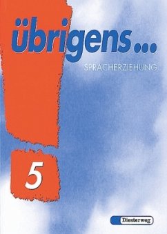 Cover 5. Schuljahr / Übrigens . . ., Ausgabe Süd