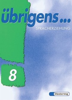 Cover 8. Schuljahr / Übrigens . . ., Ausgabe Süd