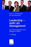 Leadership, mehr als Management