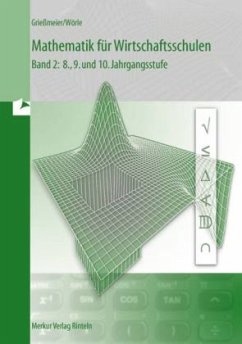 Cover 8., 9. und 10. Jahrgangsstufe / Mathematik für Wirtschaftsschulen Bd.2