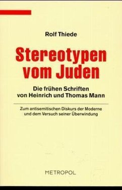 Cover Stereotypen vom Juden