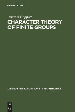Character Theory of Finite Groups - Huppert, Bertram