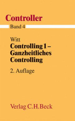 Ganzheitliches Controlling / Controlling 1 - Witt, Frank-Jürgen