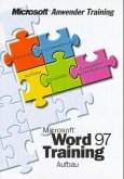 Microsoft Word 97 Training, Aufbau