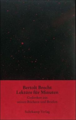 Lektüre für Minuten - Brecht, Bertolt