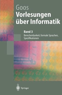 Vorlesungen über Informatik - Goos, Gerhard