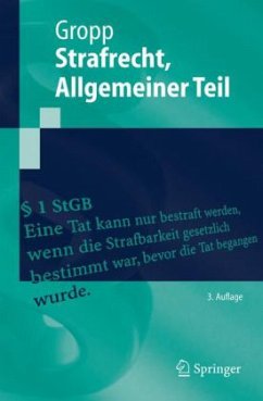 Strafrecht, Allgemeiner Teil - Gropp, Walter