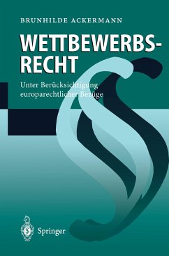 Wettbewerbsrecht - Ackermann, Brunhilde