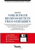 Cover Vorläufiger Rechtsschutz im VwGO-Verfahren, m. Diskette (3 1/2 Zoll)