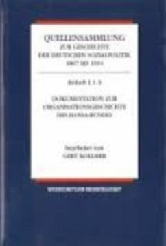 Quellensammlung zur Geschichte der deutschen Sozialpolitik 1867-1914 / Die Sozialpolitik in den letzten Friedensjahren des Kaiserreichs (1905-1914) / Quellensammlung zur Geschichte der deutschen Sozialpolitik 1867 bis 1914 Abt.4, Bd.4/1