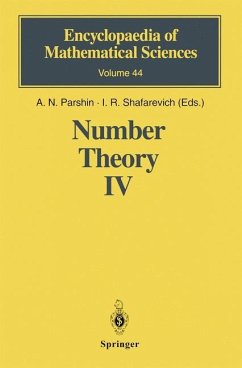 Number Theory IV - Parshin