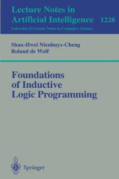 Foundations of Inductive Logic Programming - Nienhuys-Cheng, Shan-Hwei;Wolf, Ronald de