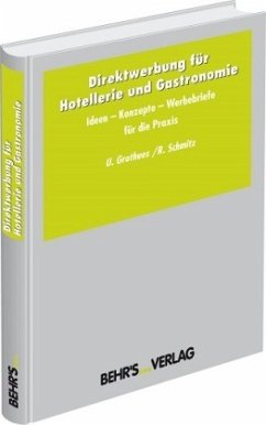 Cover Direktwerbung für Hotellerie und Gastronomie, m. CD-ROM