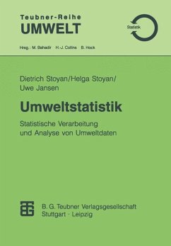 Umweltstatistik - Stoyan, Dietrich;Stoyan, Helga;Jansen, Uwe
