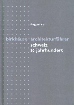 Cover Birkhäuser Architekturführer Schweiz
