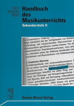 Handbuch des Musikunterrichts / Handbuch des Musikunterrichts / Handbuch des Musikunterrichts Bd.3 - Schneider, Reinhard;Helms, Siegmund;Weber, Rudolf