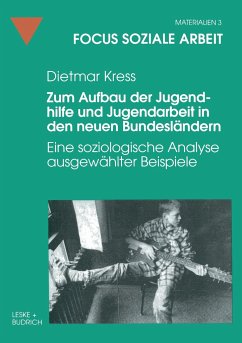 Zum Aufbau der Jugendhilfe und Jugendarbeit in den neuen Bundesländern - Kress, Dietmar