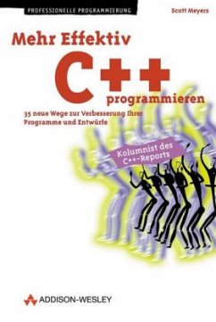 Mehr Effektiv C++ programmieren - Meyers, Scott