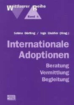 Internationale Adoptionen - Dörfling, Sabine / Elsässer, Inge (Hgg.)