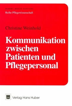 Cover Kommunikation zwischen Patienten und Pflegepersonal