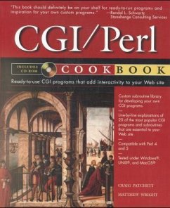 The CGI/Perl Cookbook, w. CD-ROM - Patchett, Craig; Wright, Matthew