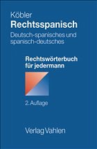 Cover Rechtsspanisch