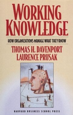 Working Knowledge - Davenport, Thomas H.;Prusak, Laurence