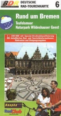 Cover Rund um Bremen / Deutsche Radtourenkarte 6
