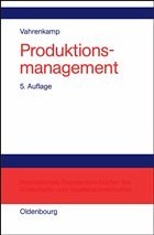 Produktionsmanagement - Vahrenkamp, Richard