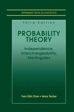 Probability Theory - Chow, Yuan Shih;Teicher, Henry