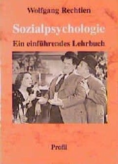 Sozialpsychologie - Rechtien, Wolfgang