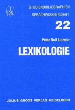 Cover Lexikologie