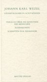 Versuch über die Kentniss des Menschen; Rezensionen; Schriften zur Pädagogik / Gesamtausgabe, 8 Bde. Bd.7