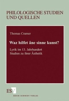 Waz hilfet ane sinne kunst? - Cramer, Thomas