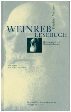 Weinreb Lesebuch - Weinreb, Friedrich