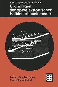 Grundlagen der optoelektronischen Halbleiterbauelemente - Wagemann, Hans-Günther;Schmidt, Andreas