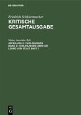 Vorlesungen über die Lehre vom Staat / Friedrich Schleiermacher: Kritische Gesamtausgabe. Vorlesungen Abt.2 Vorlesungen, Abteilung II. Band 8