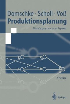 Produktionsplanung - Domschke, Wolfgang;Scholl, Armin;Voß, Stefan