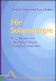 Für Solarenergie