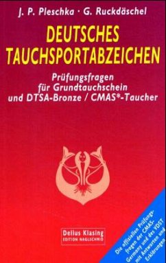 Cover Prüfungsfragen für Grundtauchschein und DTSA Bronze/CMAS-1-Stern-Taucher / Deutsches Tauchsportabzeichen